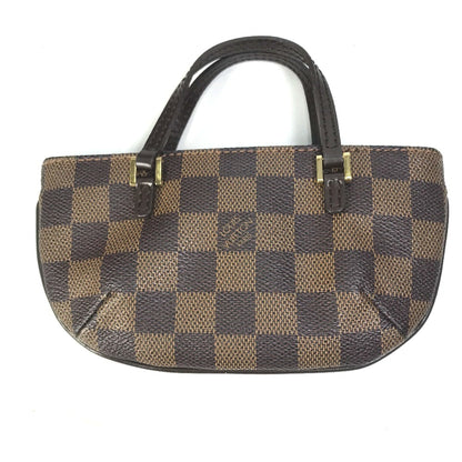 Louis Vuitton Manosque, Brown, Canvas, tote