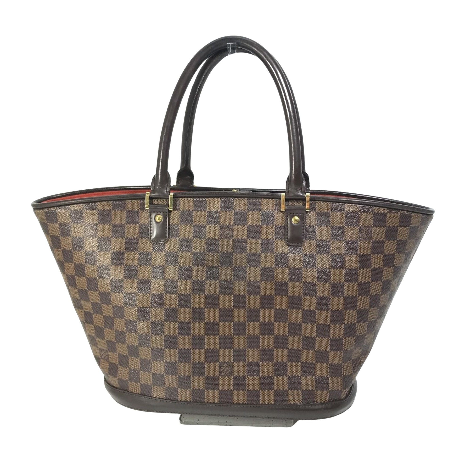 Louis Vuitton Manosque, Brown, Canvas, tote