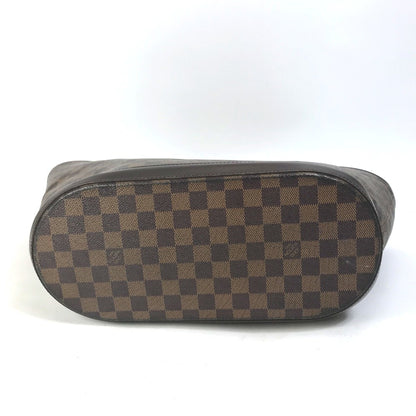 Louis Vuitton Manosque, Brown, Canvas, tote