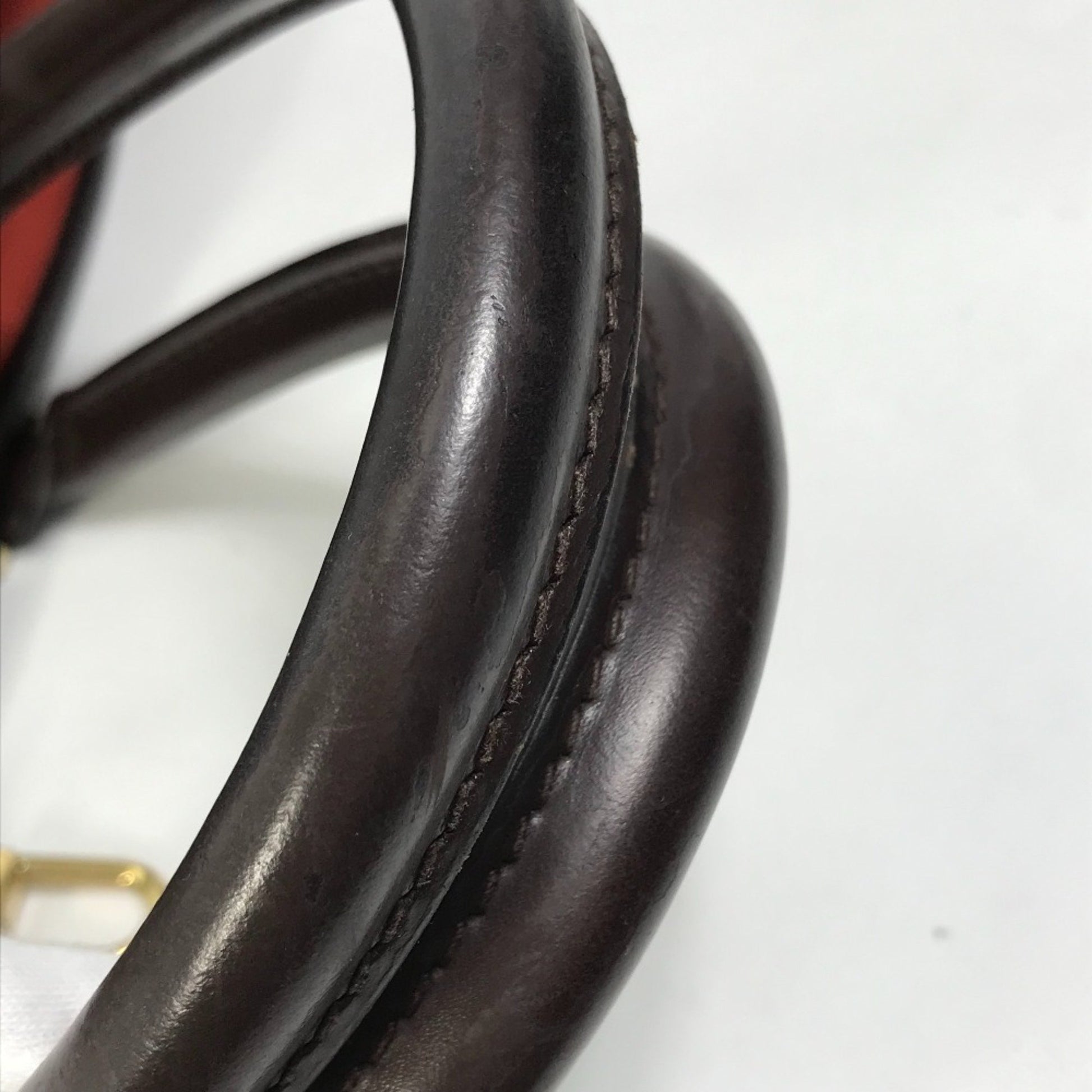 Louis Vuitton Manosque, Brown, Canvas, tote