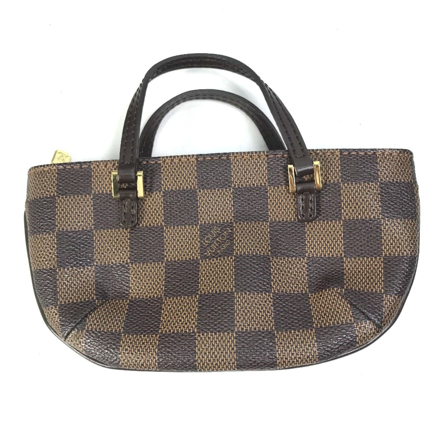 Louis Vuitton Manosque, Brown, Canvas, tote