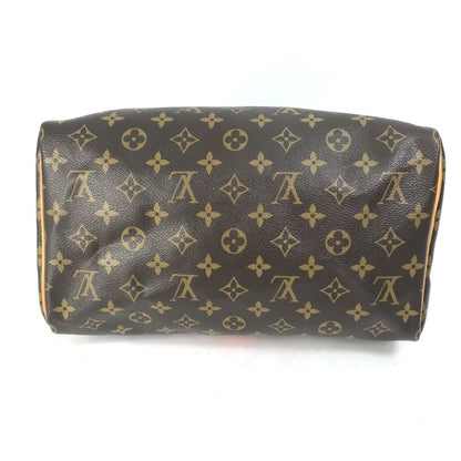 Louis Vuitton Speedy 30, Brown, Canvas, travel