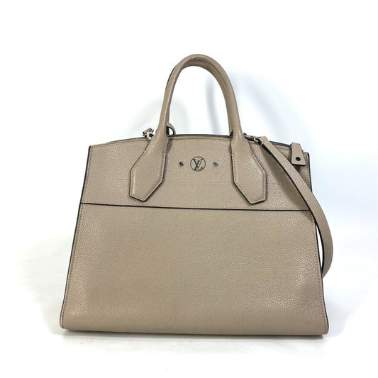 Louis Vuitton, Grey, Leather, handbag