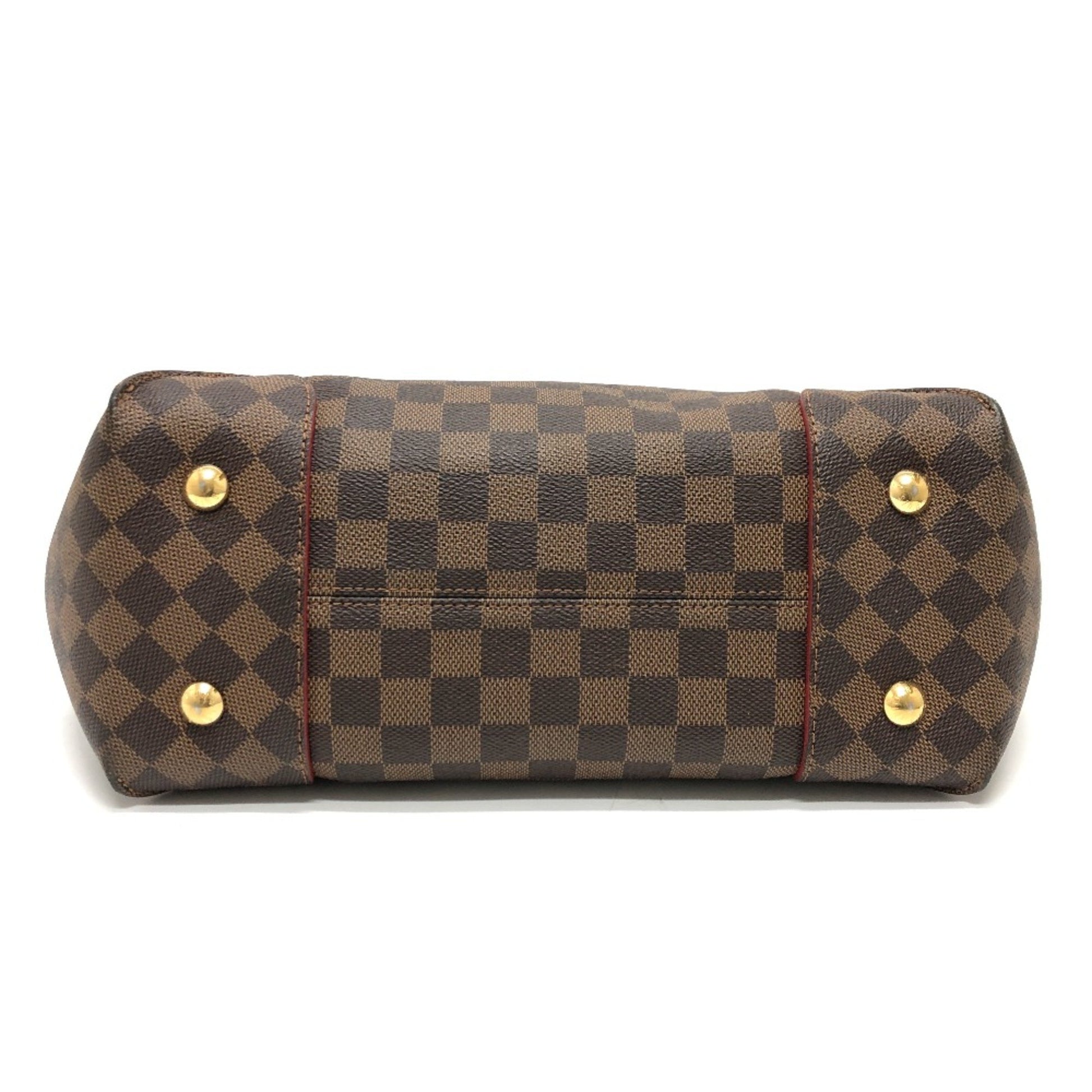 Louis Vuitton Caissa, Brown, Canvas, shoulder