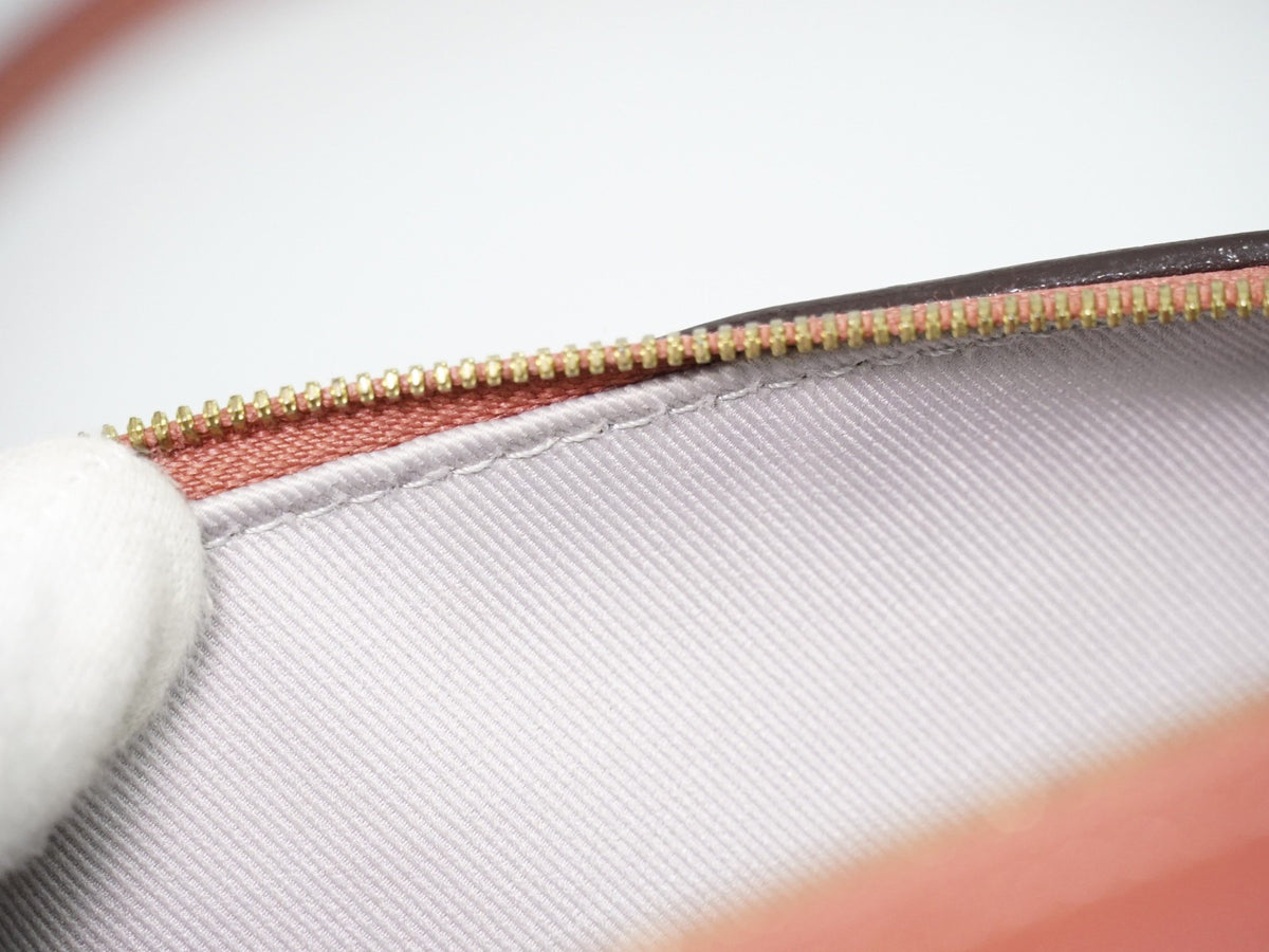 Louis Vuitton Venice Vernis with Monogram Canvas, Pink, Patent Leather, Shoulder Bag
