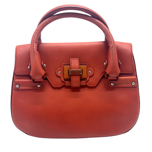 Salvatore Ferragamo, Red, Leather, handbag