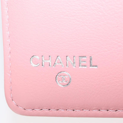 Chanel CC Wallet Quilted Patent, ORANGE, PATENT_LEATHER, Wallets