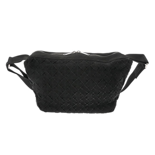 Bottega Veneta Intrecciato, Black, Canvas, shoulder