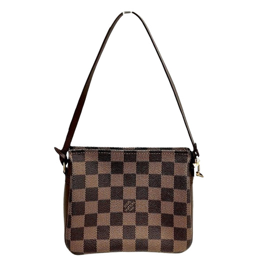 Louis Vuitton Trousse makeup, Brown, Canvas, clutch