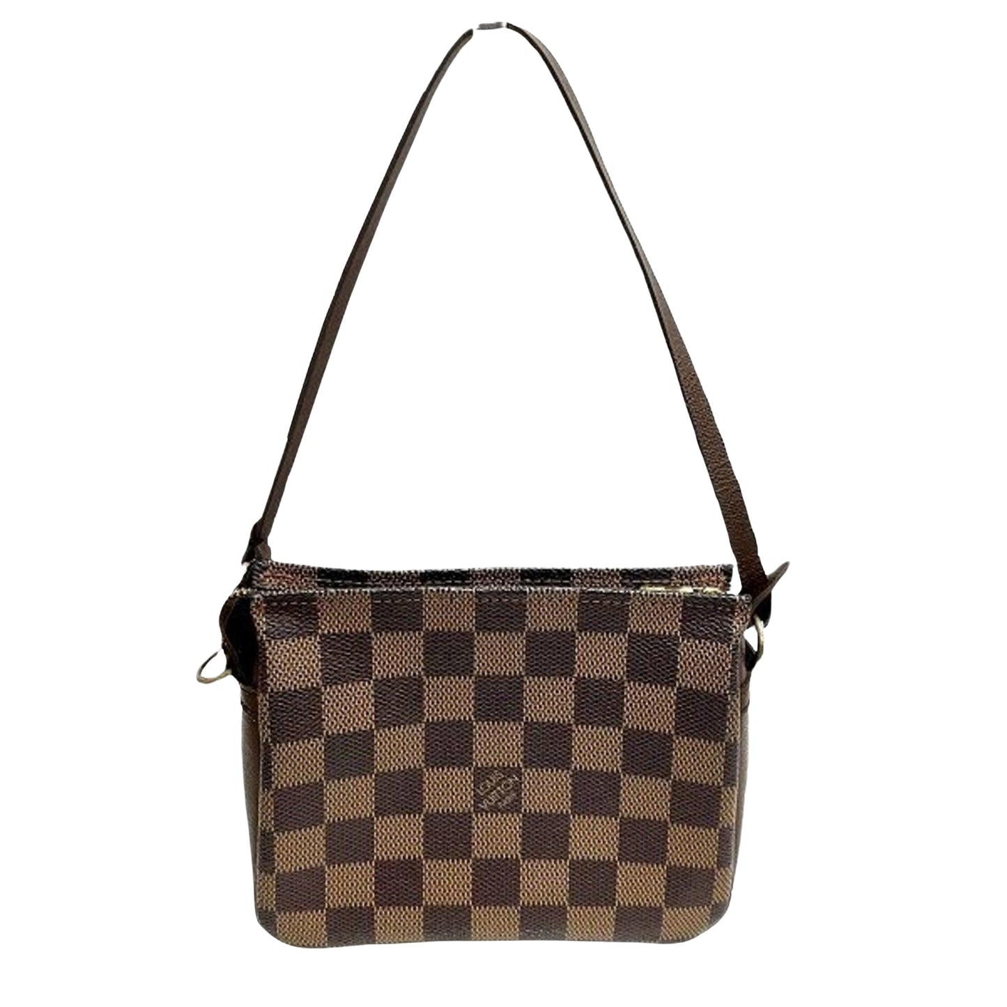 Louis Vuitton Trousse makeup, Brown, Canvas, clutch