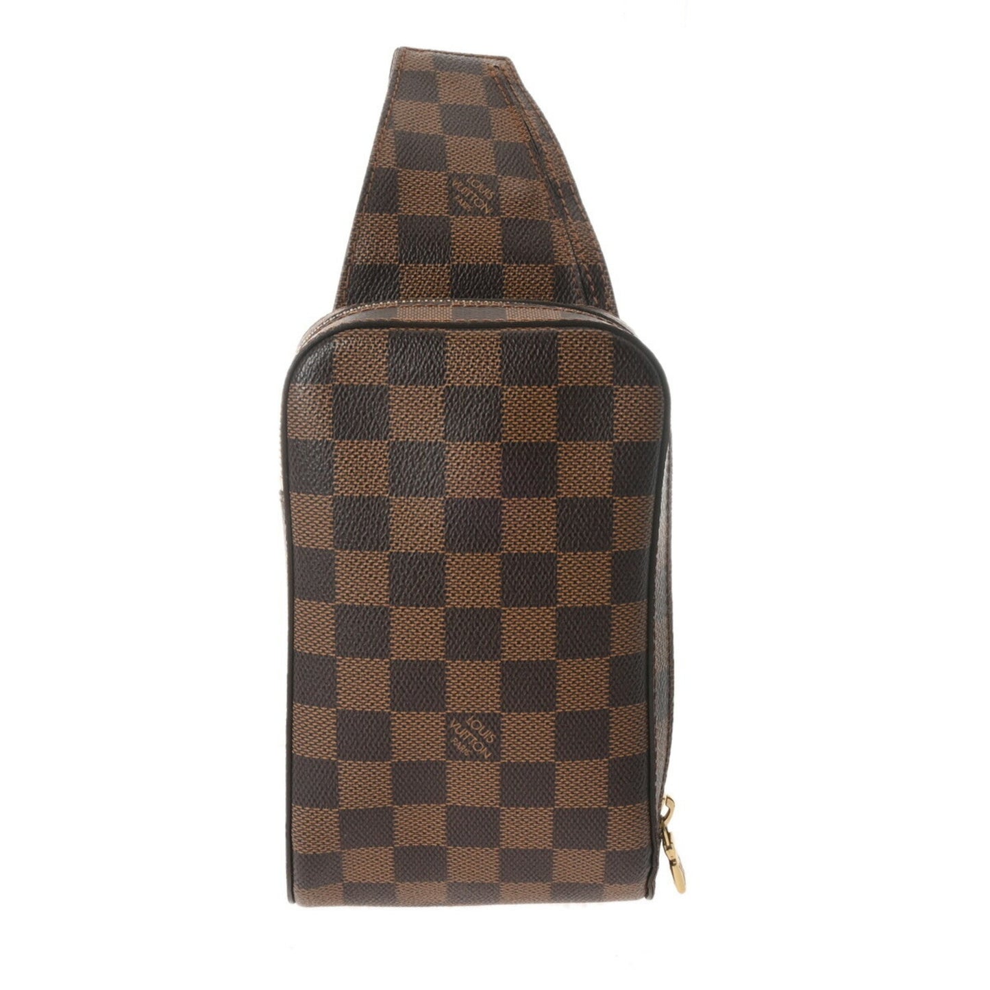 Louis Vuitton Geronimos, Brown, Canvas, shoulder