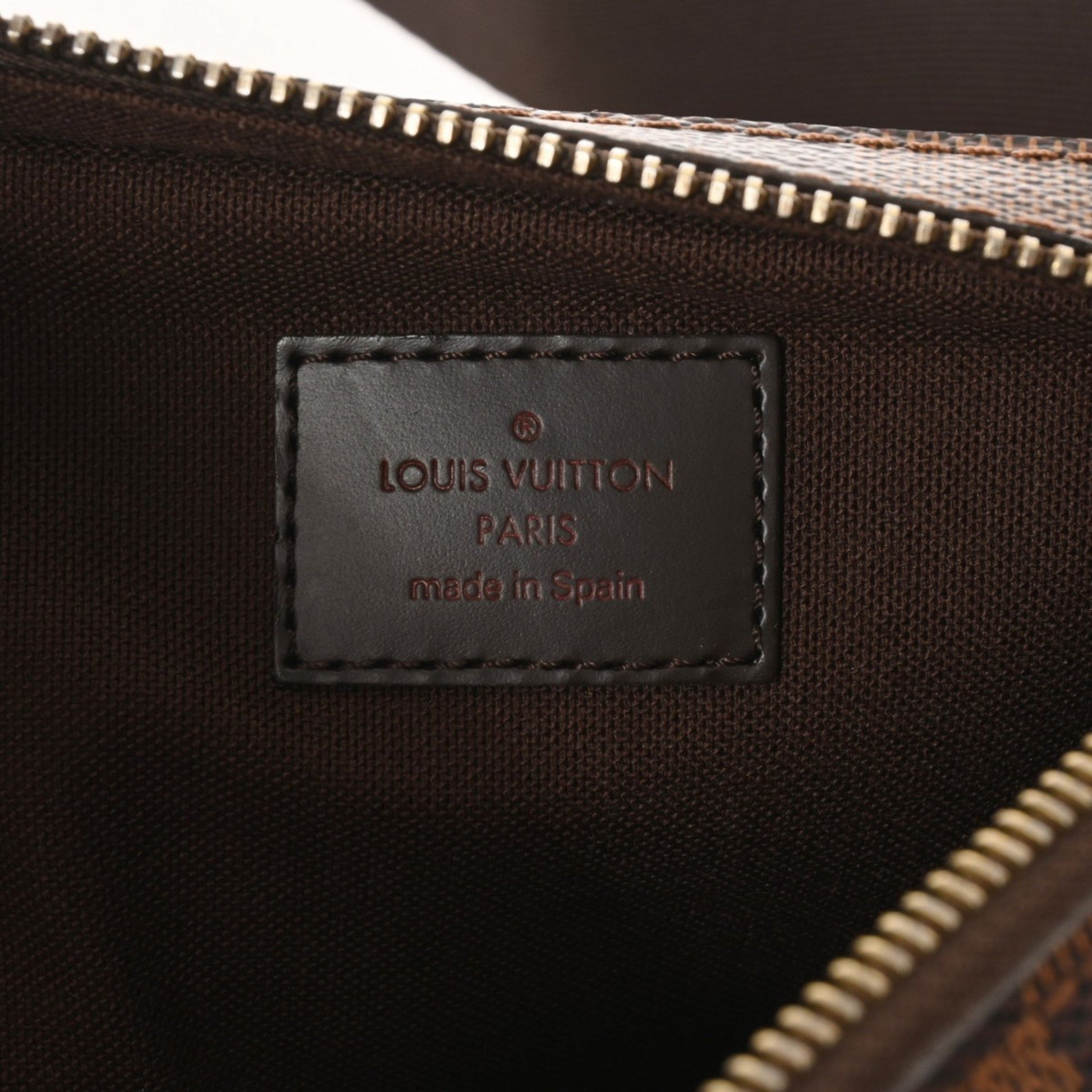 Louis Vuitton Geronimos, Brown, Canvas, shoulder