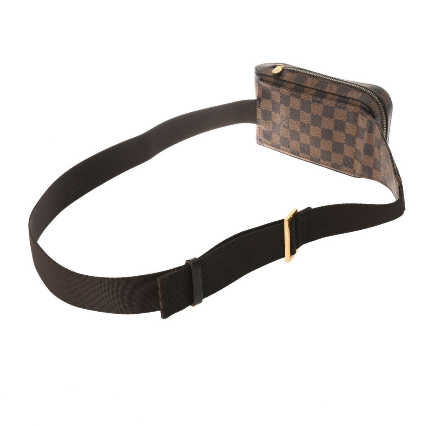 Louis Vuitton Geronimos, Brown, Canvas, shoulder