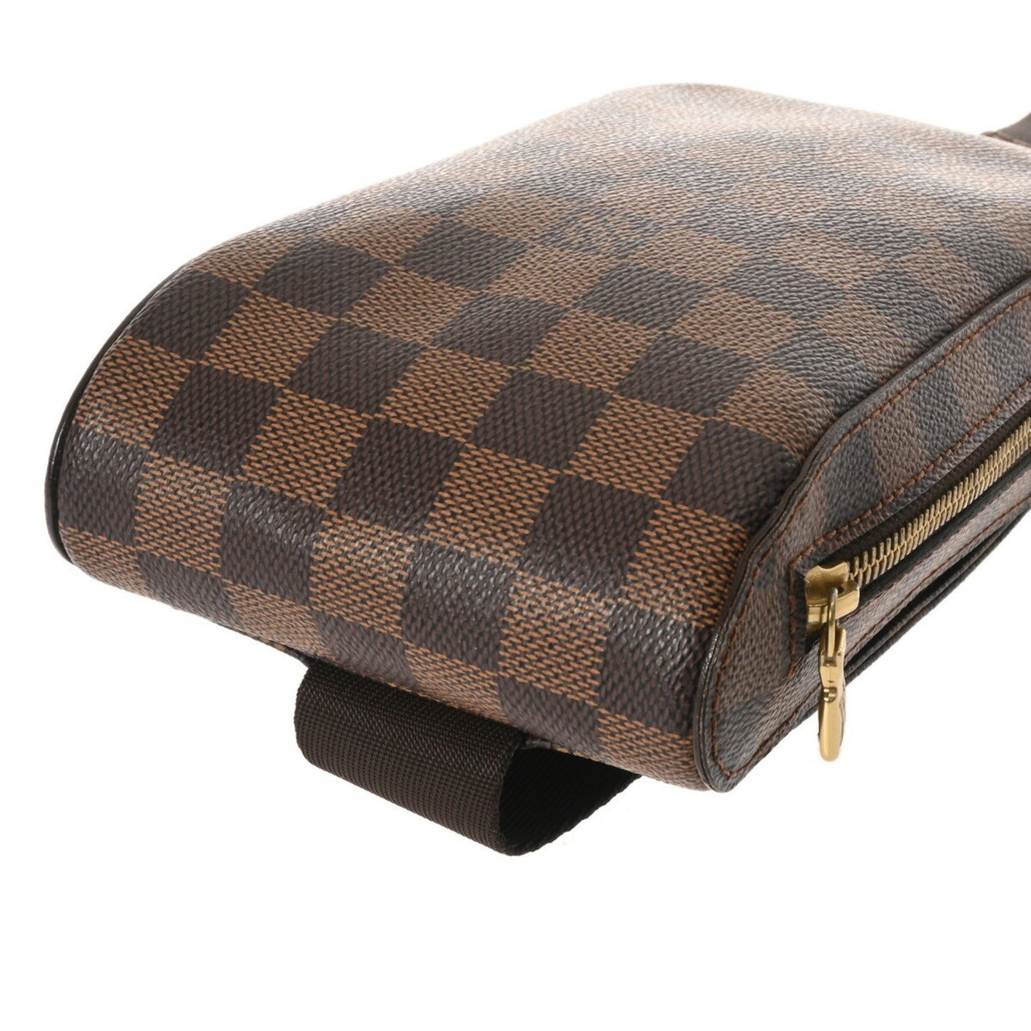 Louis Vuitton Geronimos, Brown, Canvas, shoulder