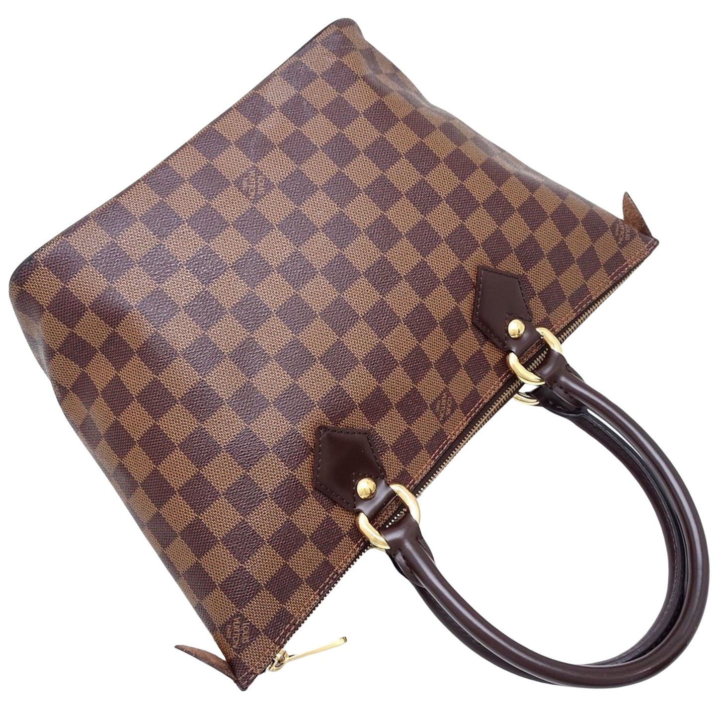 Louis Vuitton Saleya, Brown, Canvas, tote