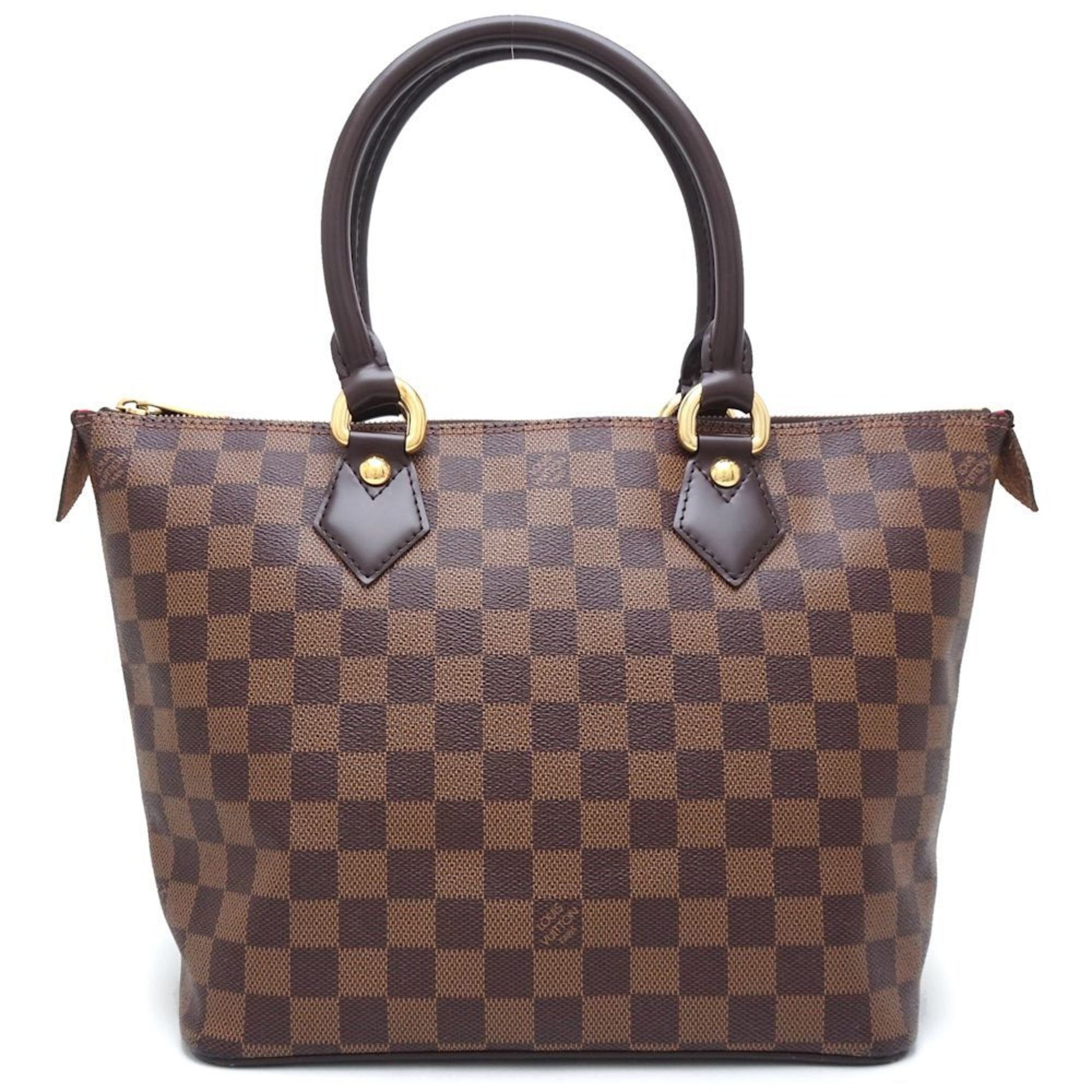 Louis Vuitton Saleya, Brown, Canvas, tote