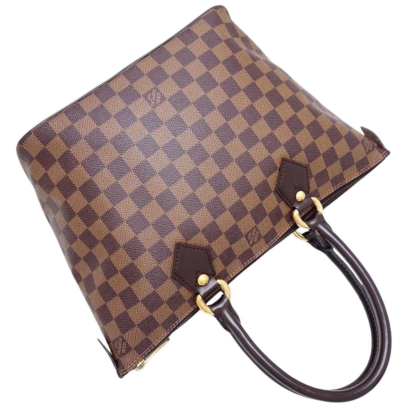 Louis Vuitton Saleya, Brown, Canvas, tote