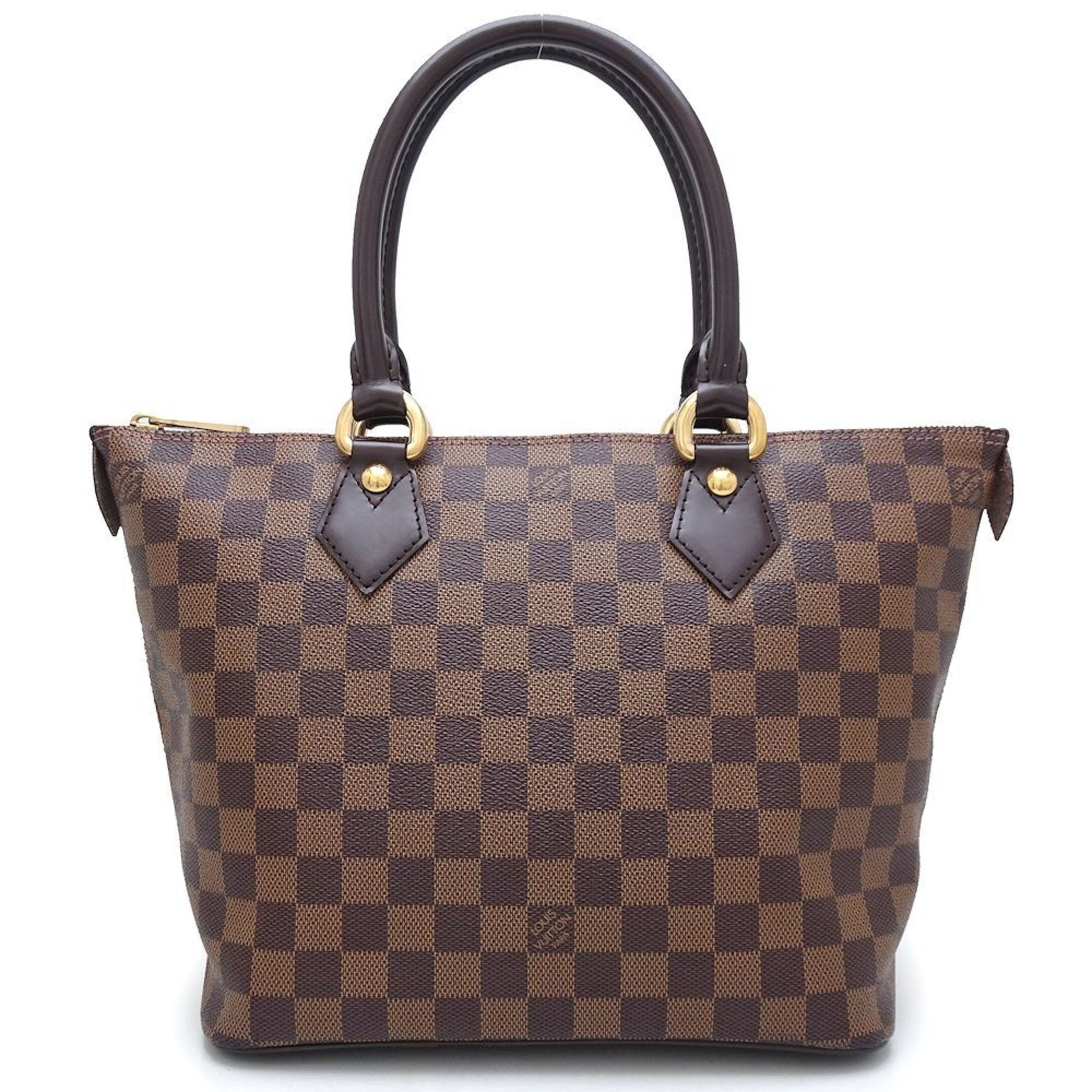 Louis Vuitton Saleya, Brown, Canvas, tote