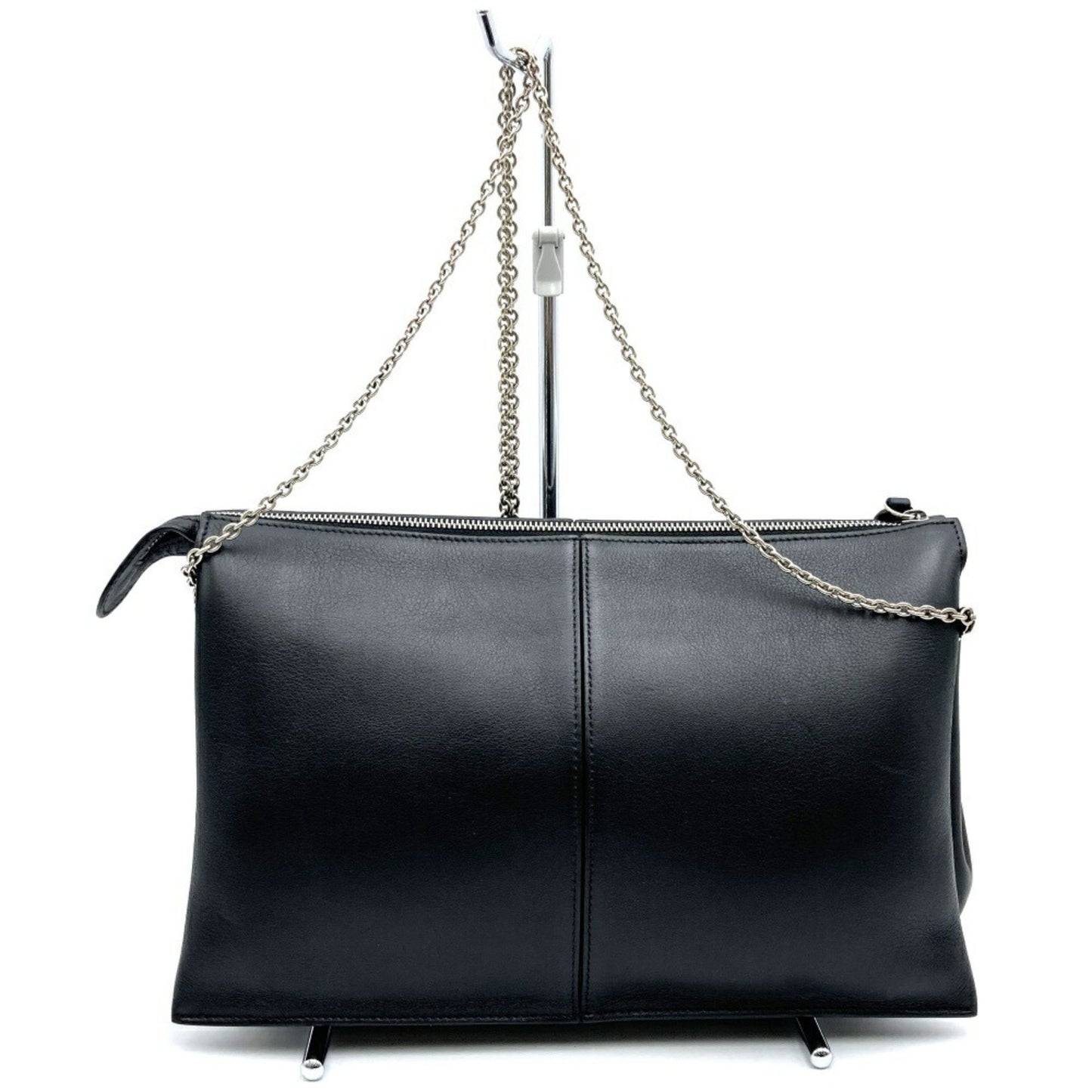 Céline, Black, Leather, shoulder