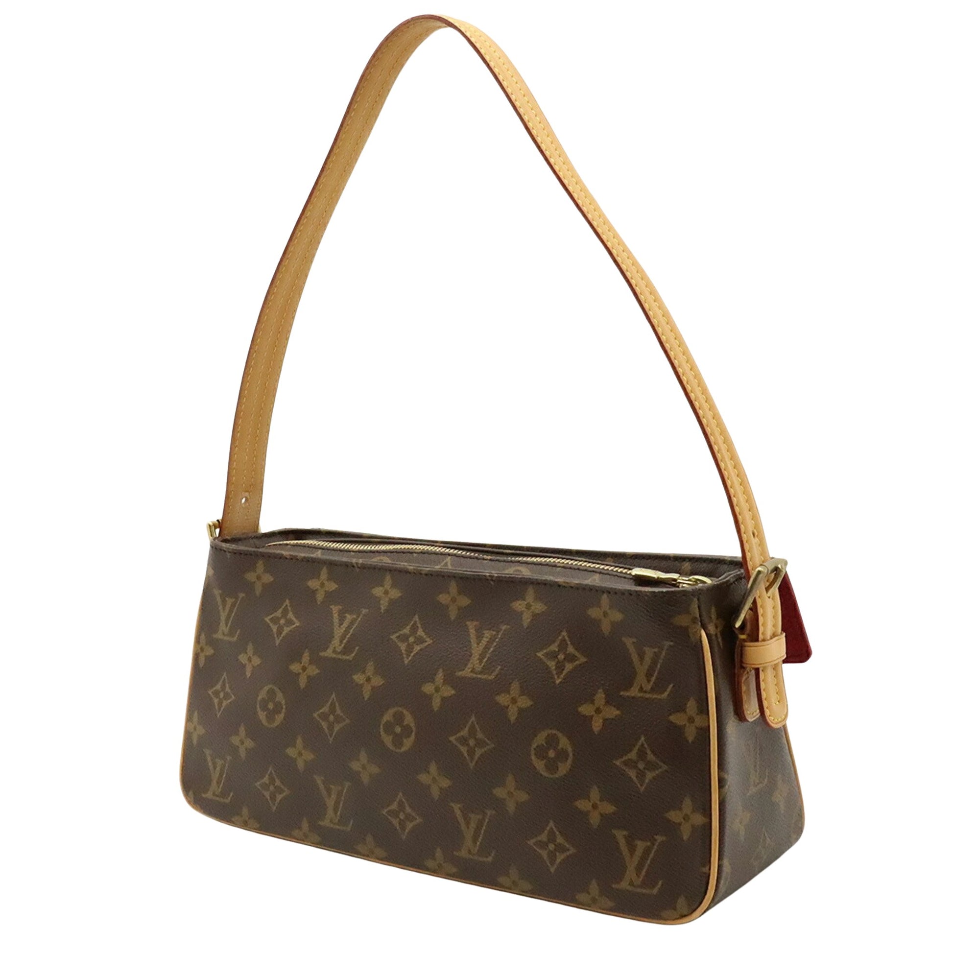 Louis Vuitton Viva Cité, Brown, Canvas, shoulder