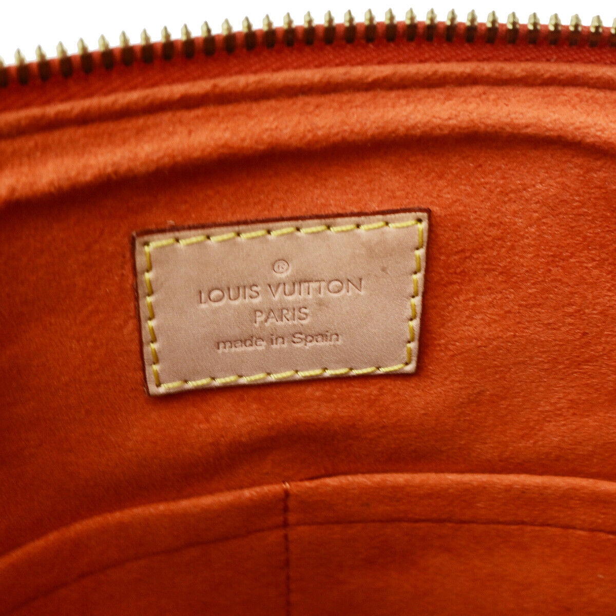 Louis Vuitton Pallas, Brown, Canvas, handbag