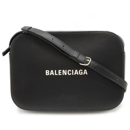 Balenciaga Camera, Black, Leather, shoulder