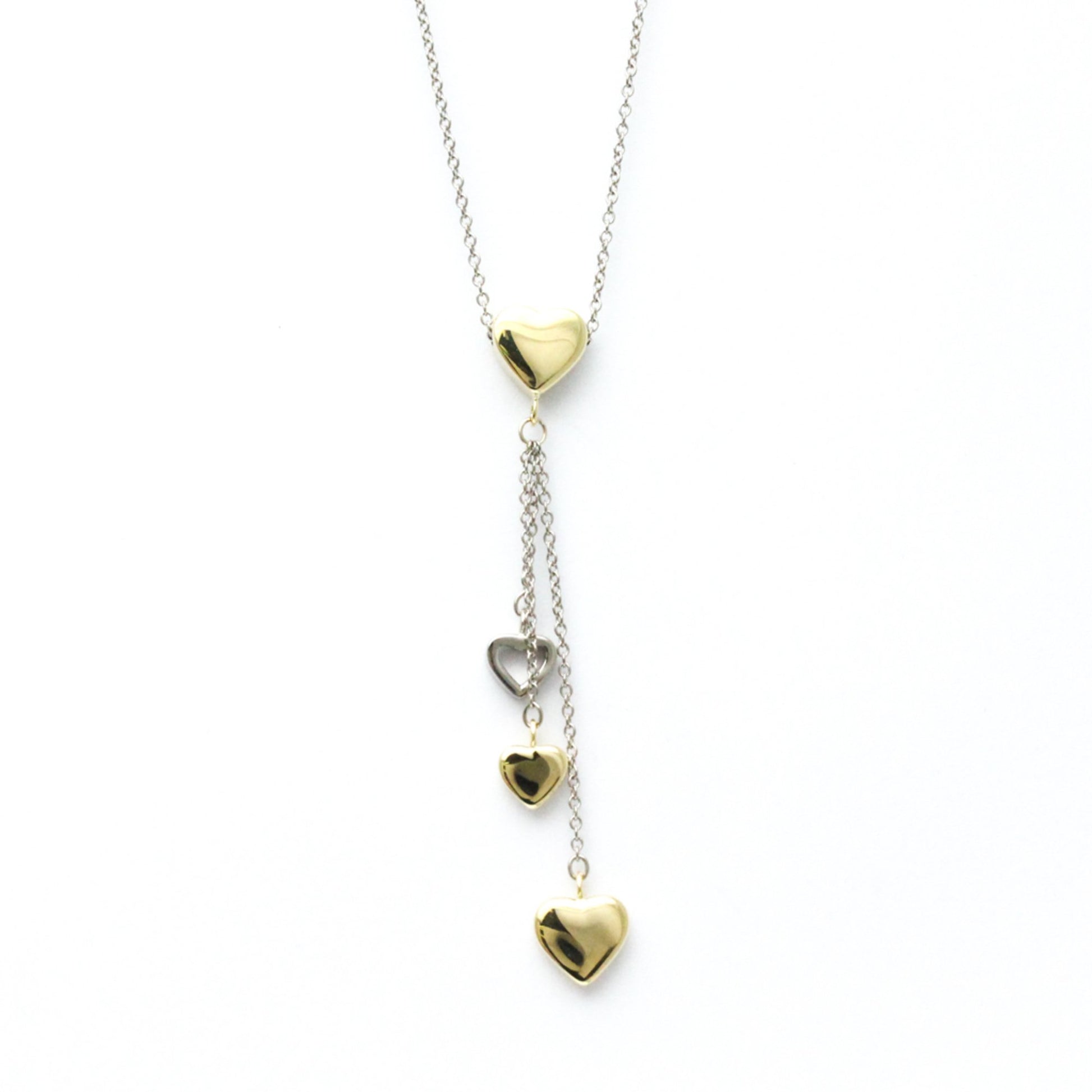 Tiffany & Co Multi Heart, Gold, Yellow Gold, necklace