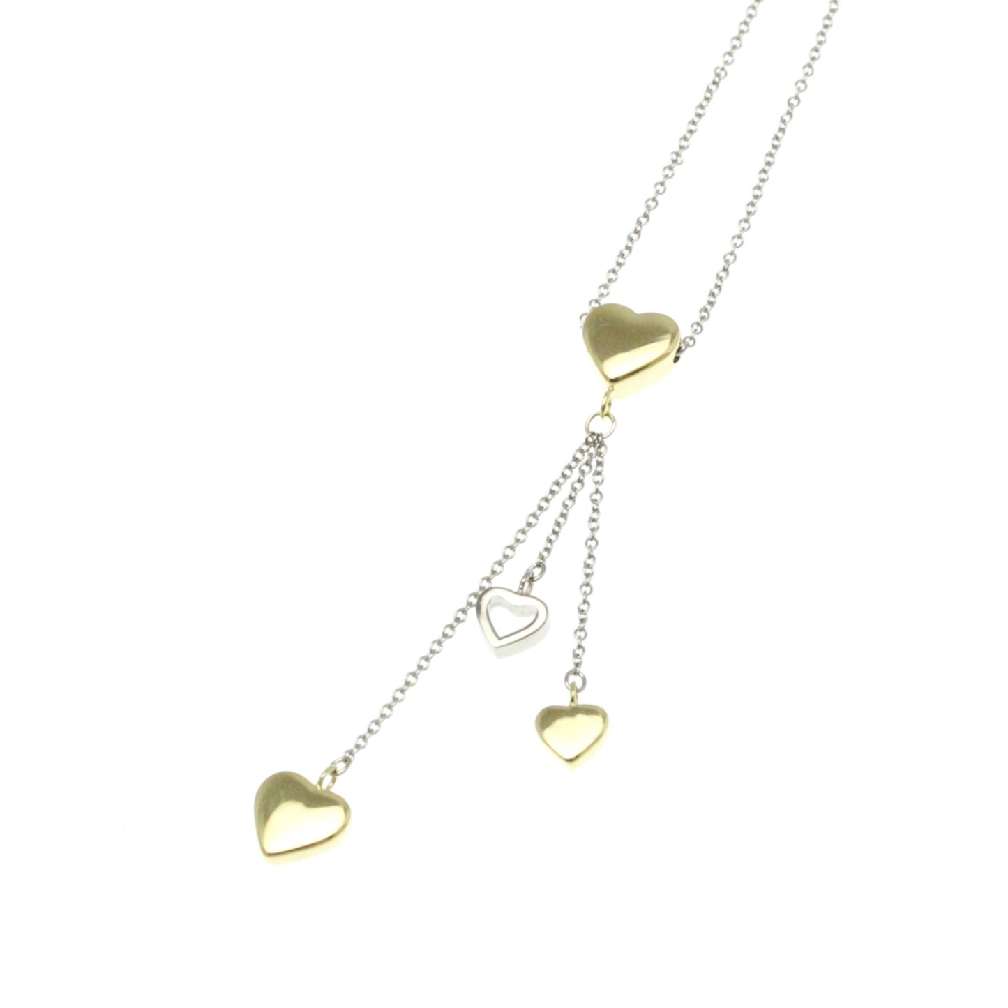 Tiffany & Co Multi Heart, Gold, Yellow Gold, necklace