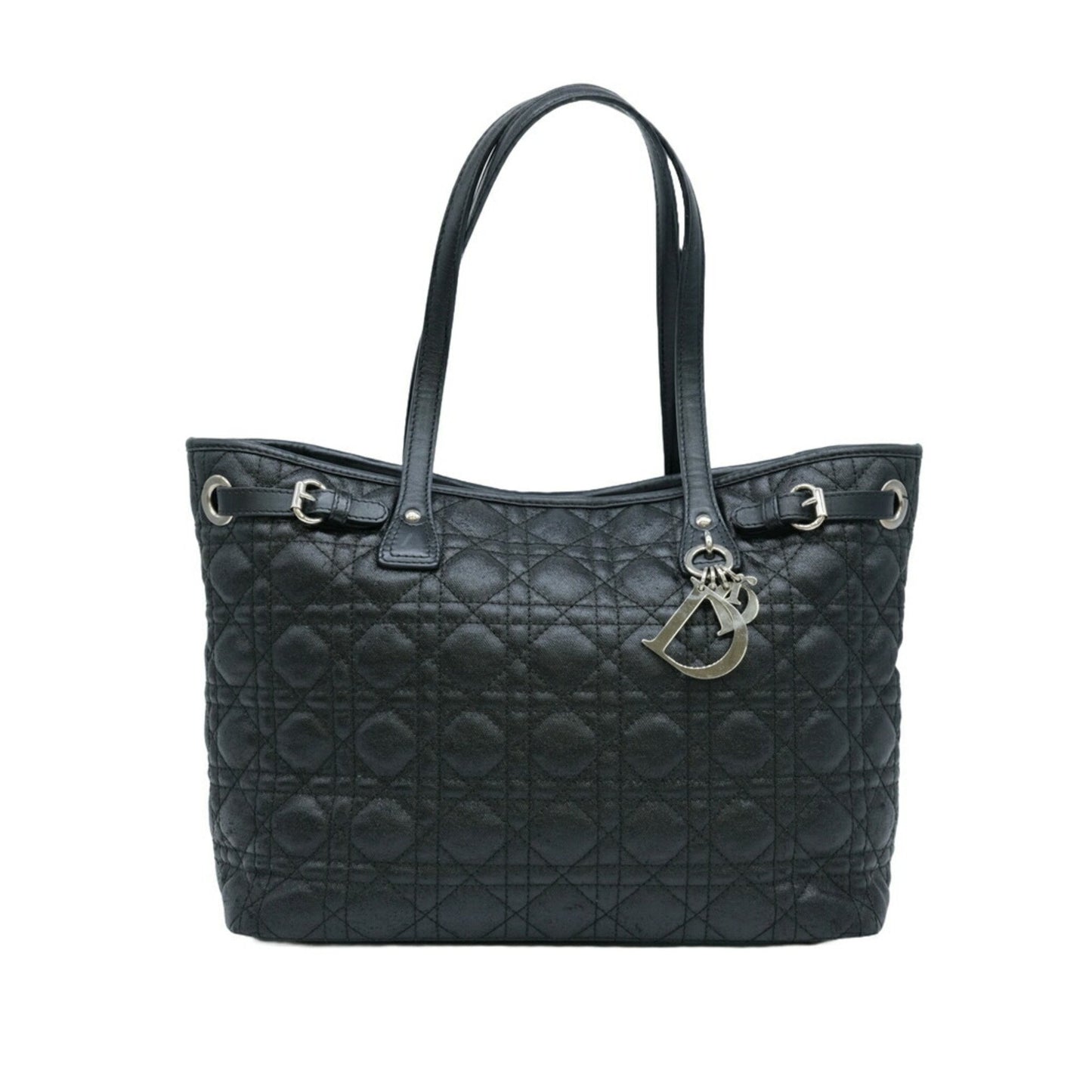 Dior Panarea, Black, Canvas, tote