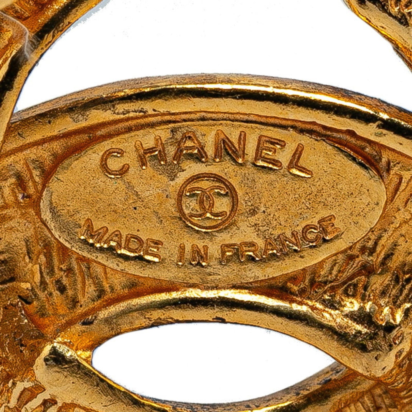 Chanel Coco Mark, Gold, Gold Plated, brooch