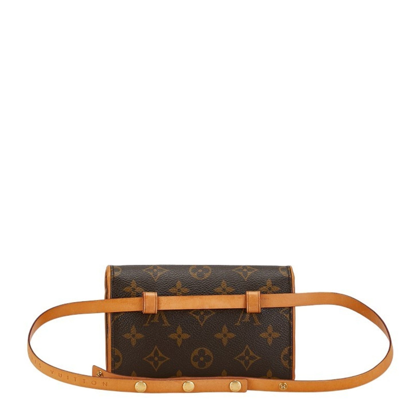 Louis Vuitton Florentine, Brown, Canvas, shoulder