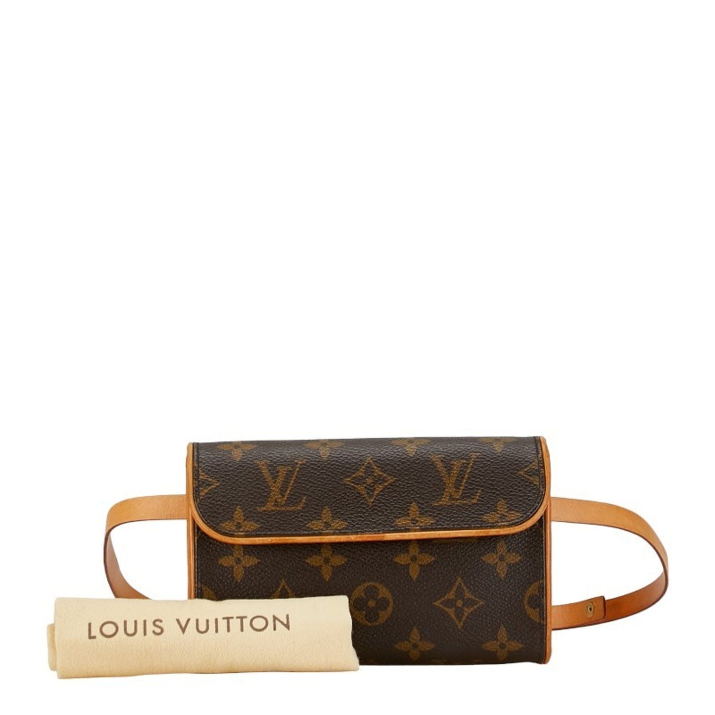 Louis Vuitton Florentine, Brown, Canvas, shoulder