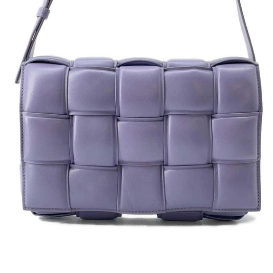 Bottega Veneta Intrecciato, Purple, Leather, shoulder