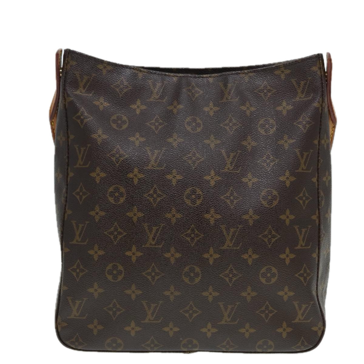 Louis Vuitton Looping GM, Blue, Canvas, shoulder