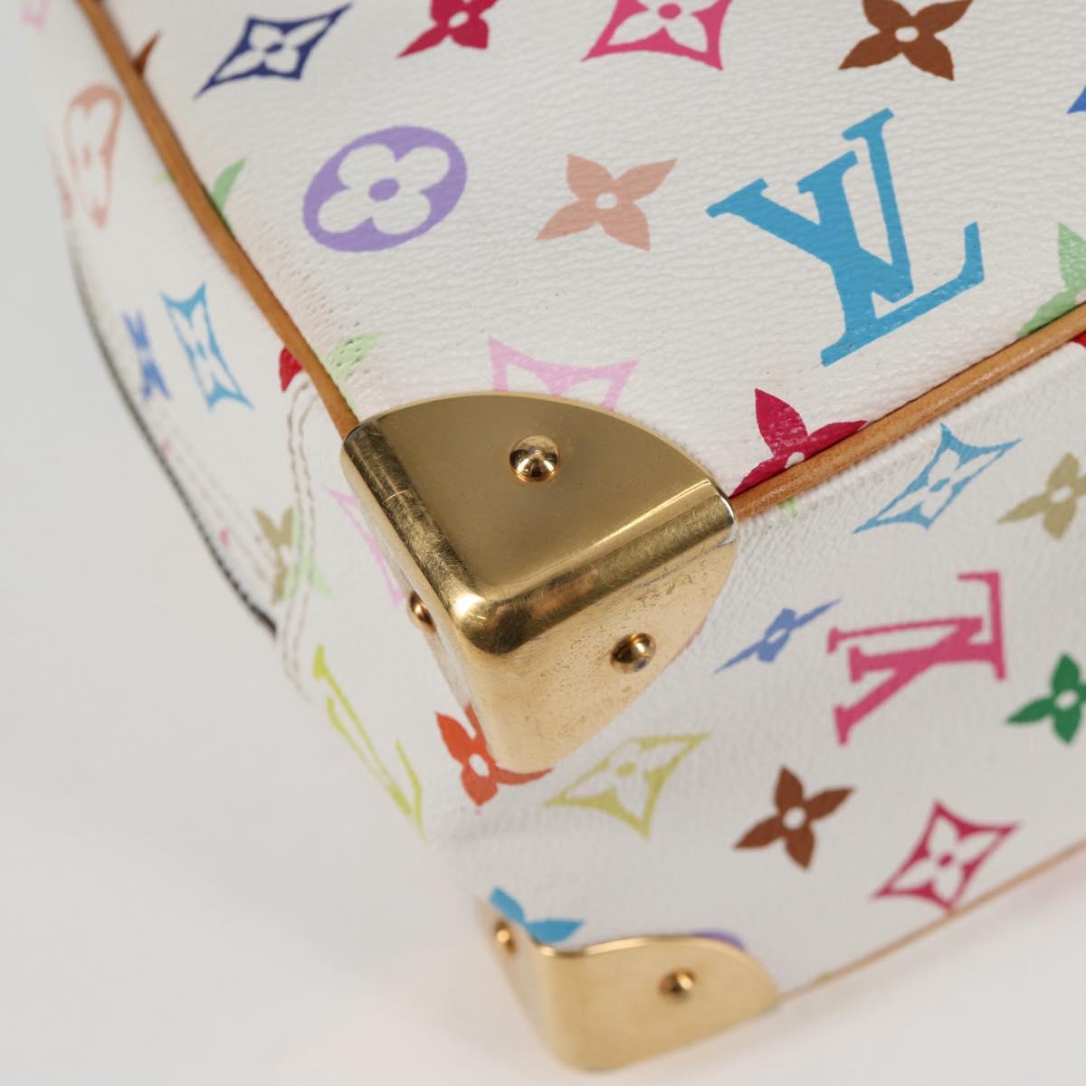 Louis Vuitton Trouville, White, Canvas, handbag
