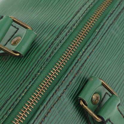 Louis Vuitton Speedy Epi Leather, Green, Leather, Handbag