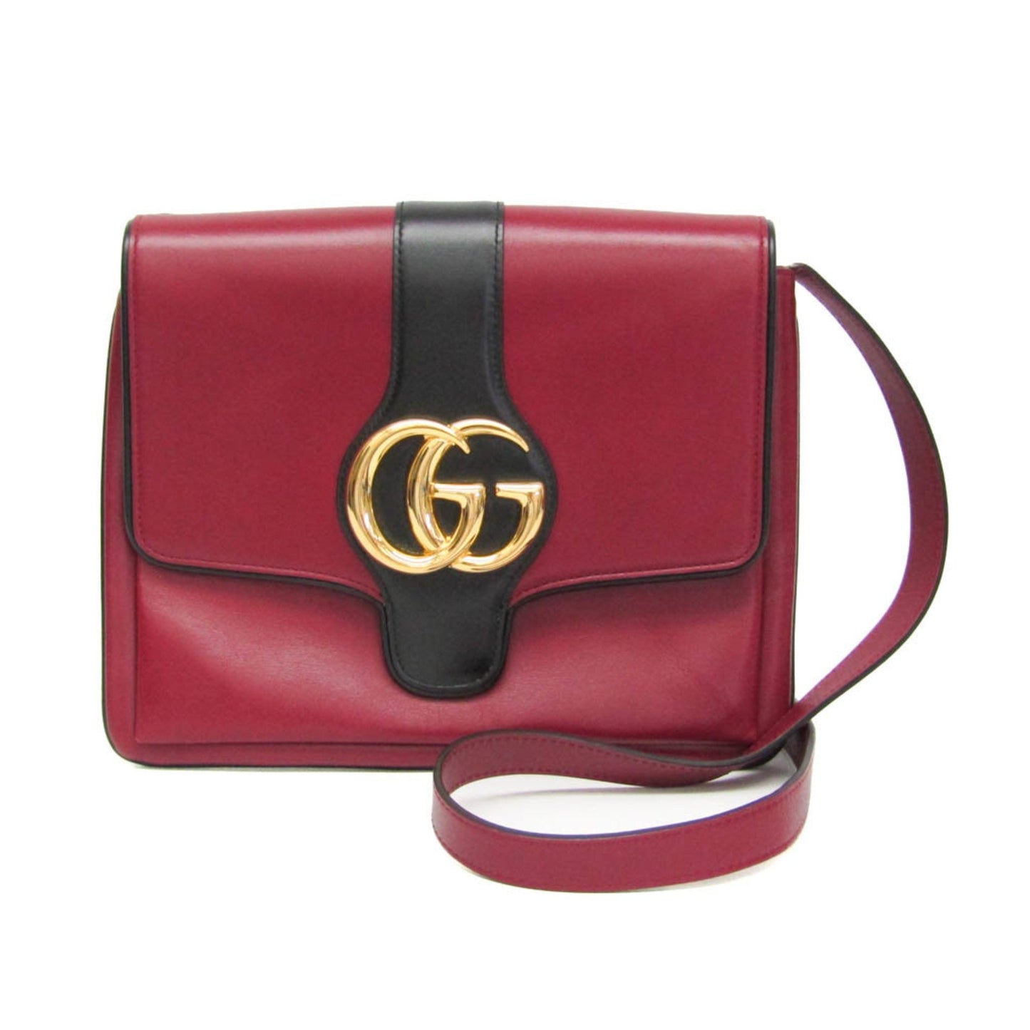 Gucci Arli, Red, Leather, shoulder