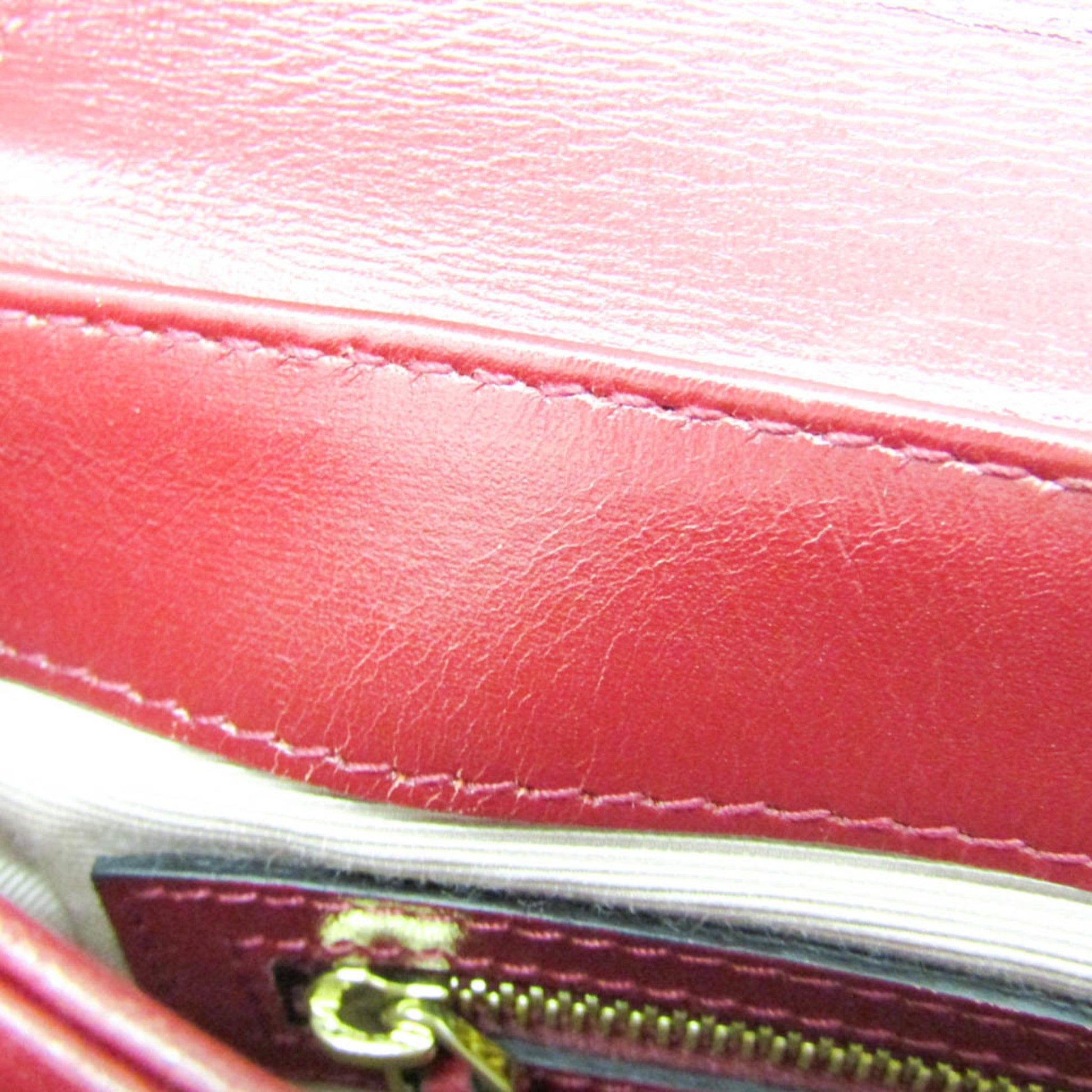 Gucci Arli, Red, Leather, shoulder