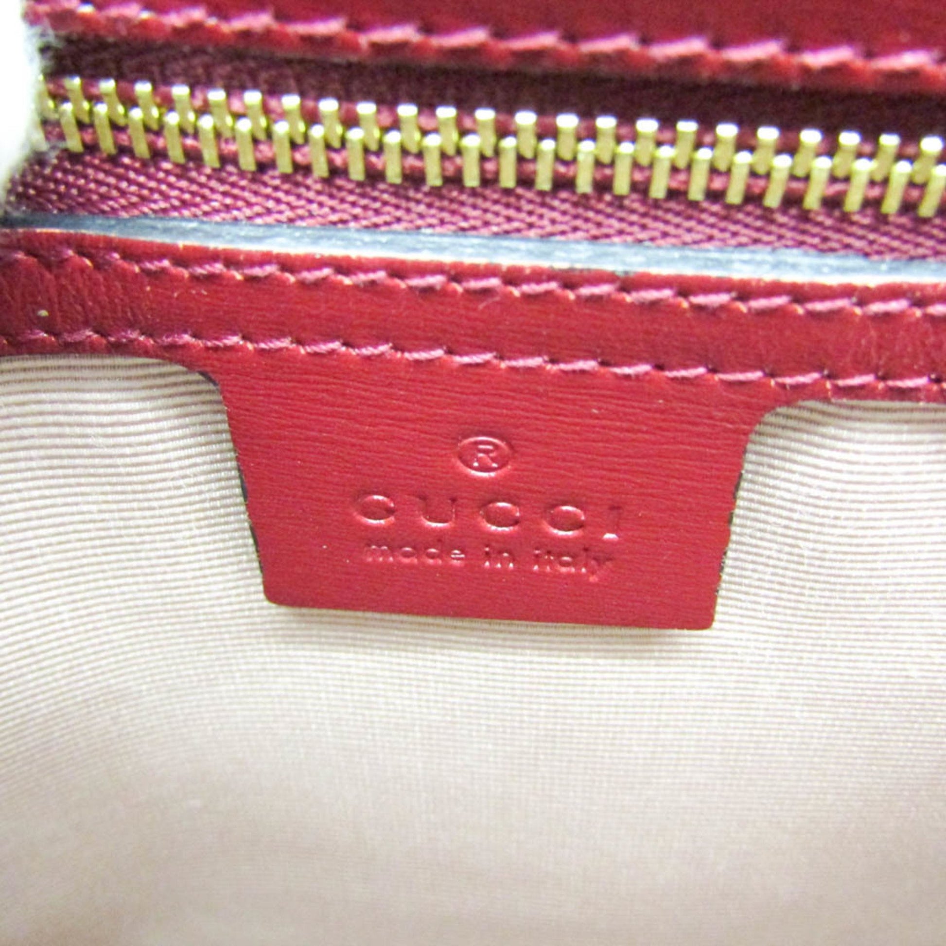 Gucci Arli, Red, Leather, shoulder