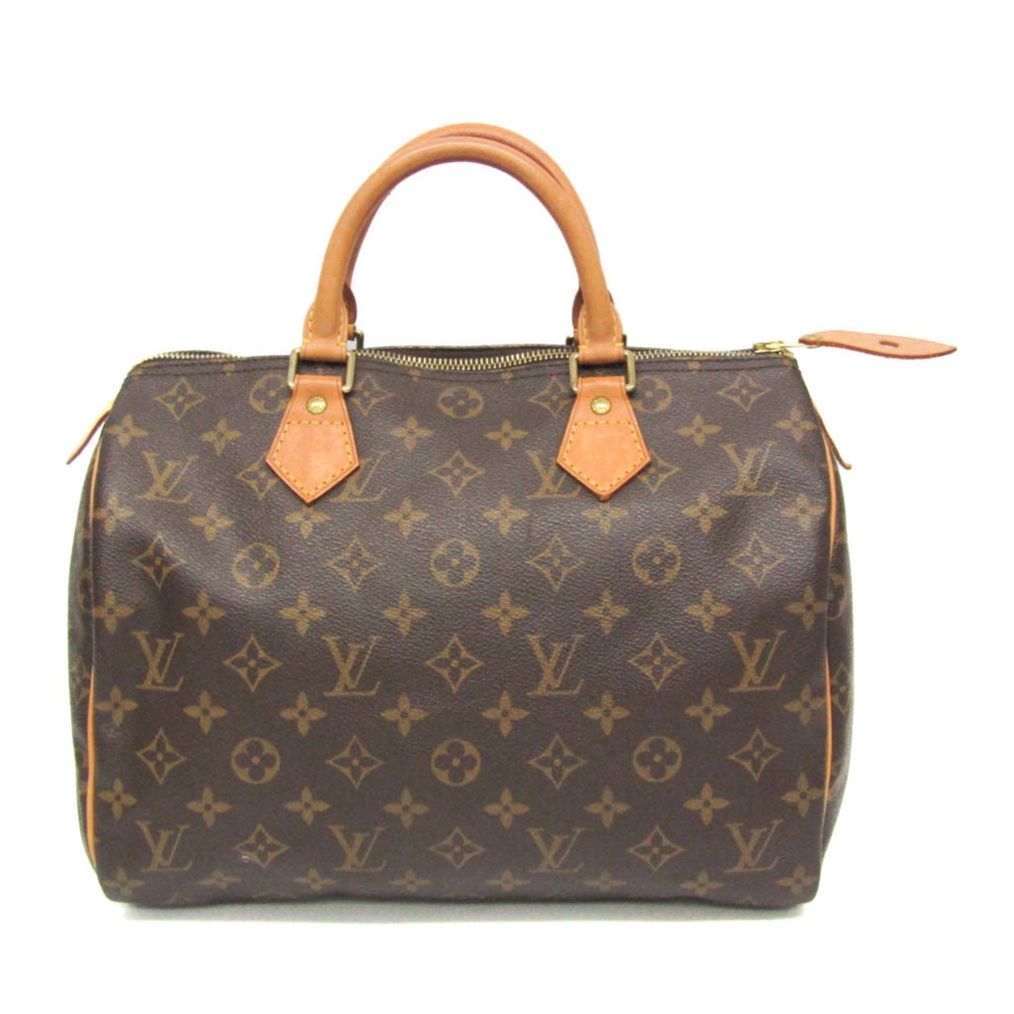 Louis Vuitton Speedy 30, Brown, Canvas, handbag