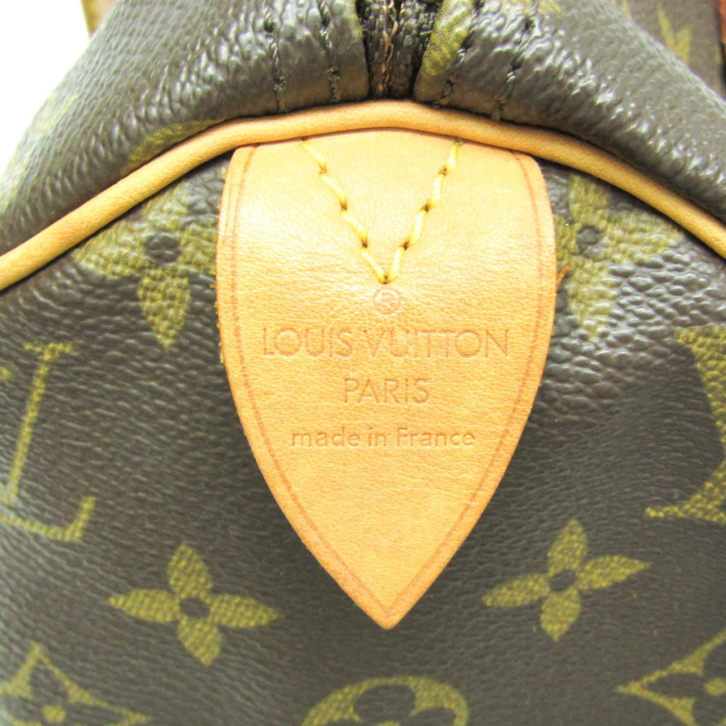 Louis Vuitton Speedy 30, Brown, Canvas, handbag