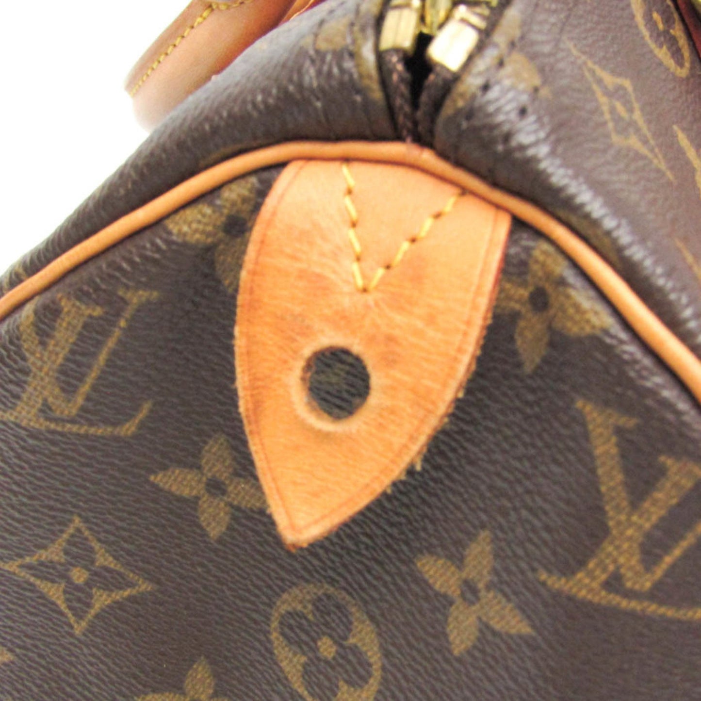 Louis Vuitton Speedy 30, Brown, Canvas, handbag