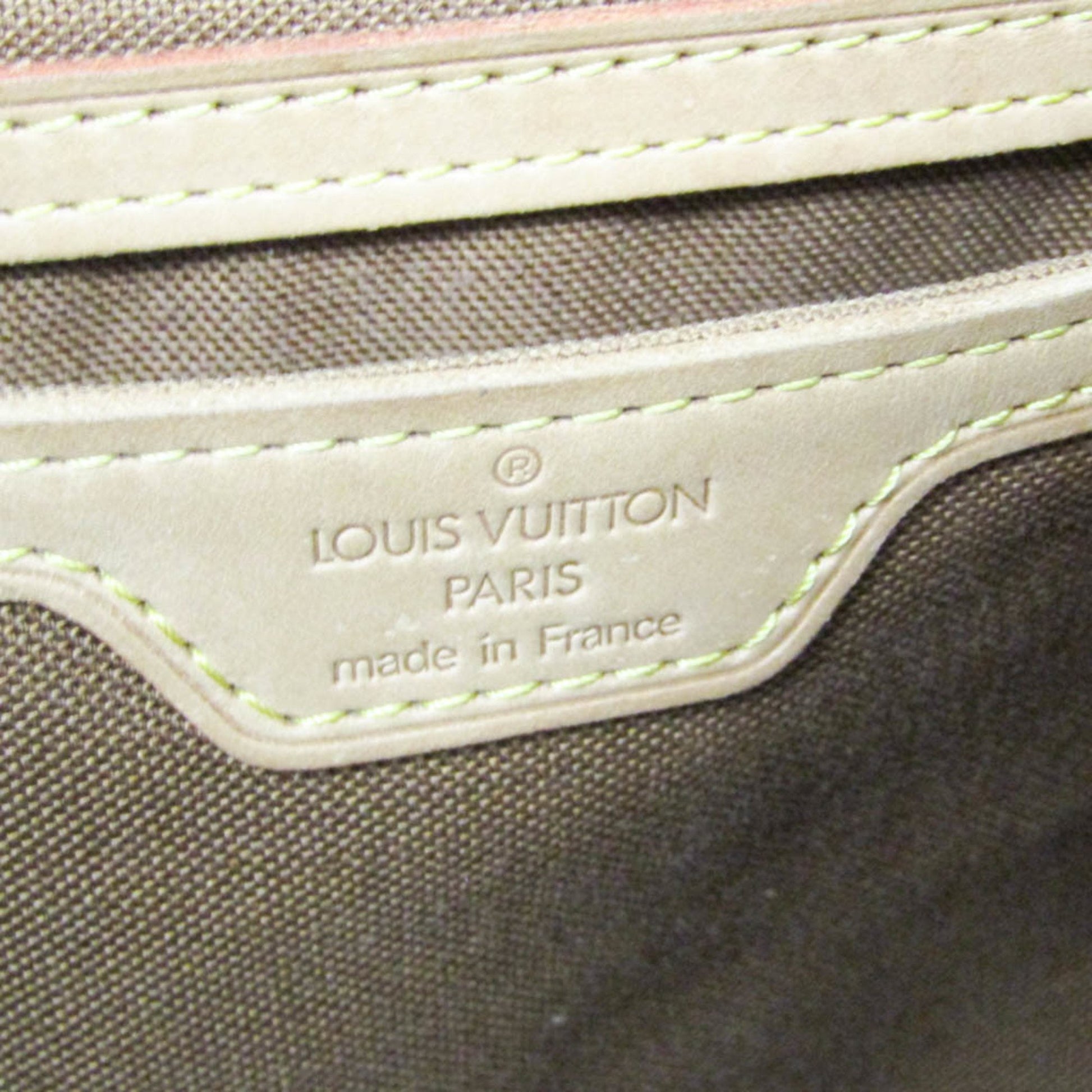 Louis Vuitton Montsouris GM, Brown, Canvas, backpack