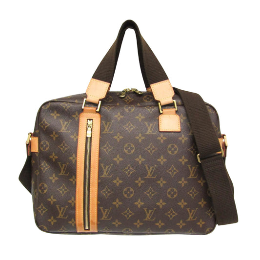 Louis Vuitton Bosphore, Brown, Canvas, handbag