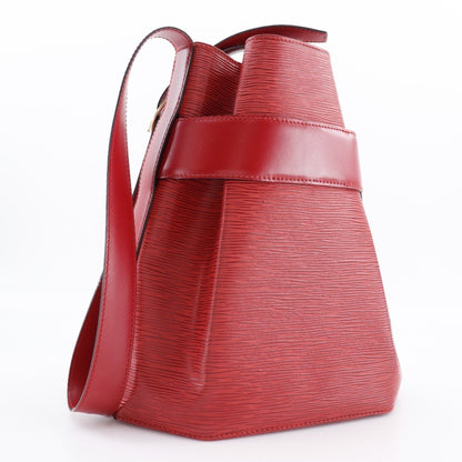 Louis Vuitton Sac d'épaule, Red, Leather, shoulder