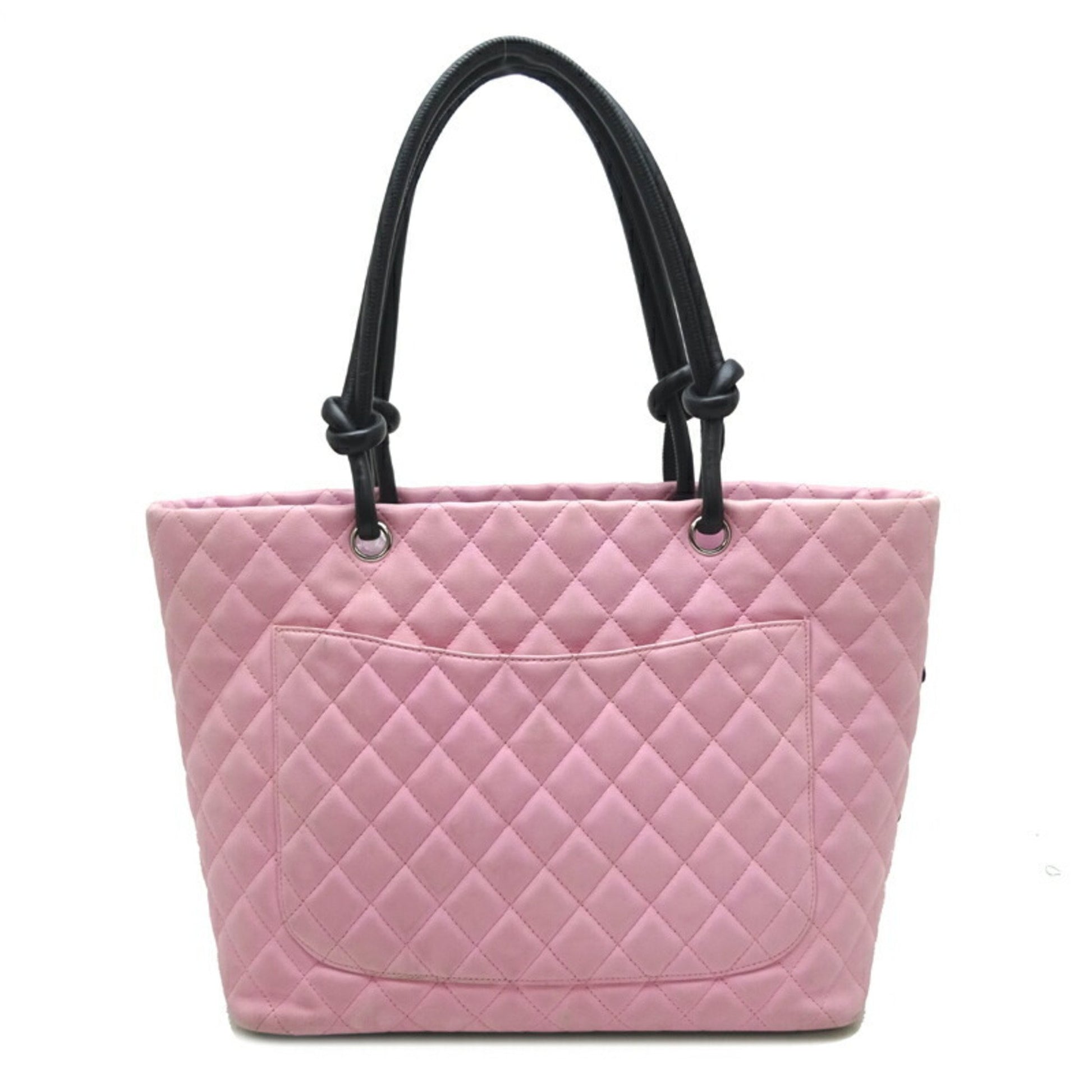 Chanel Cambon, Pink, Leather, tote