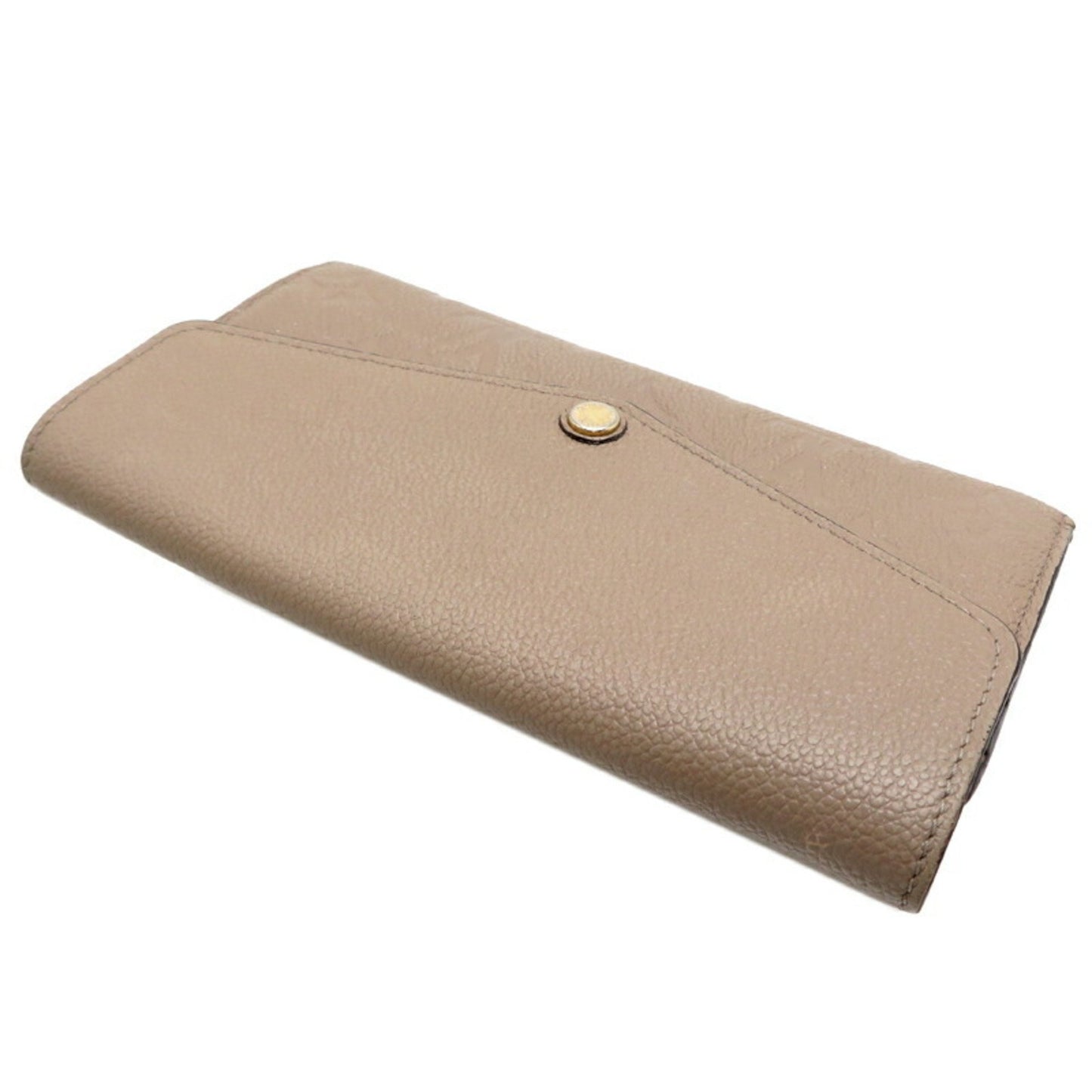 Louis Vuitton Sarah, Beige, Leather, wallet