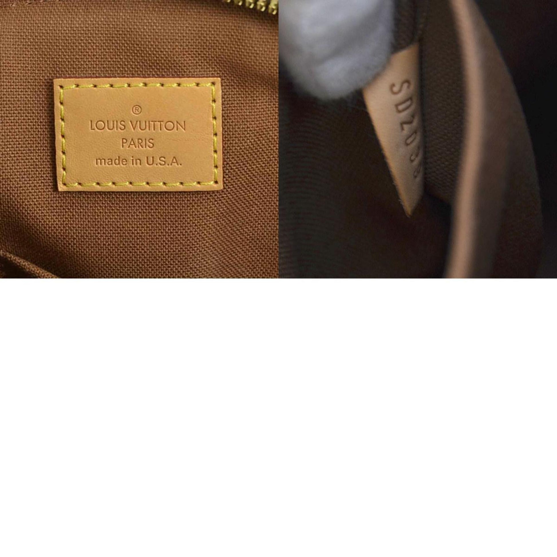 Louis Vuitton Tivoli, Brown, Canvas, handbag