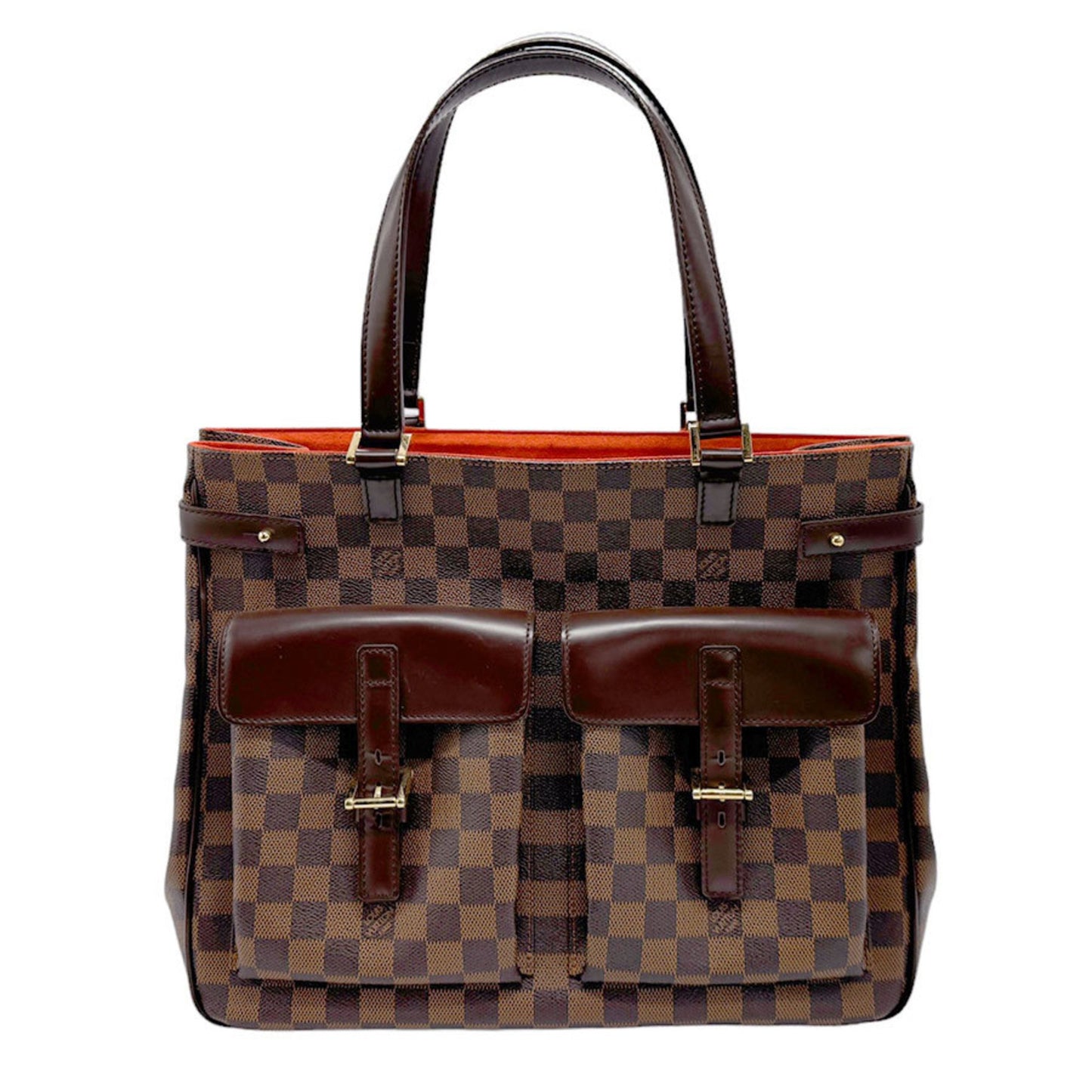 Louis Vuitton Uzes, Brown, Canvas, handbag