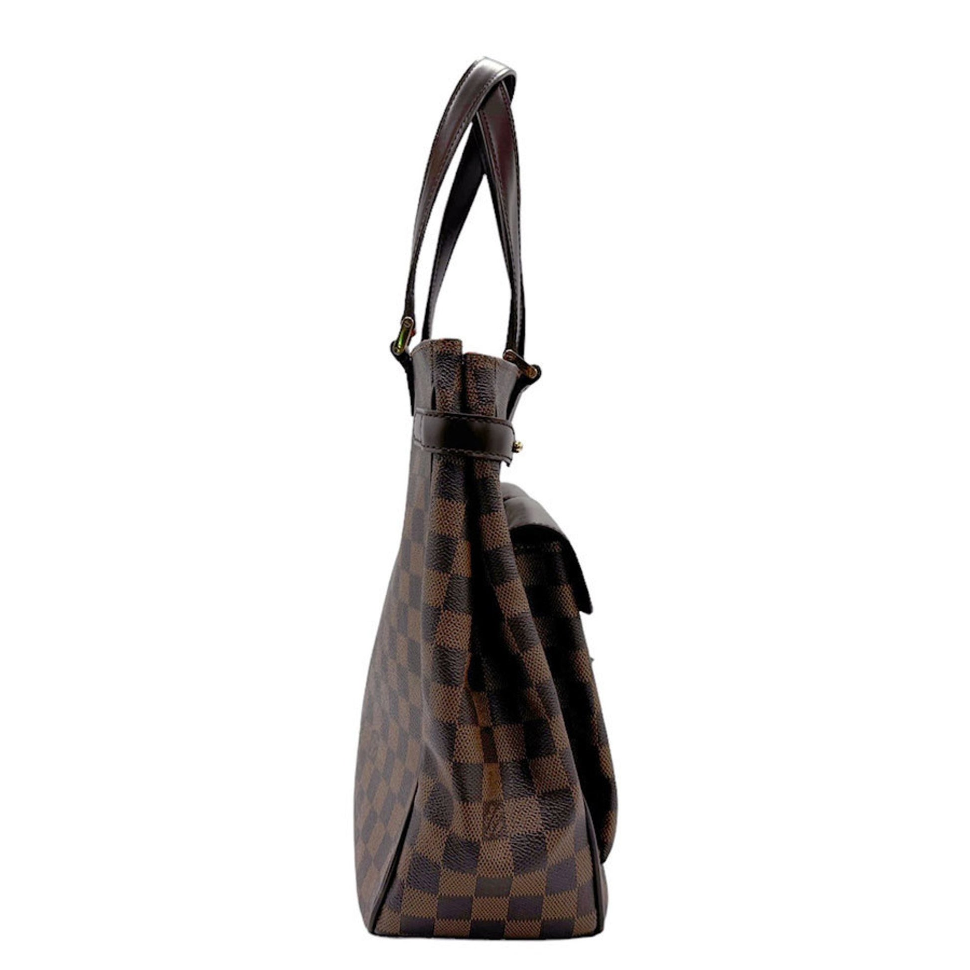 Louis Vuitton Uzes, Brown, Canvas, handbag